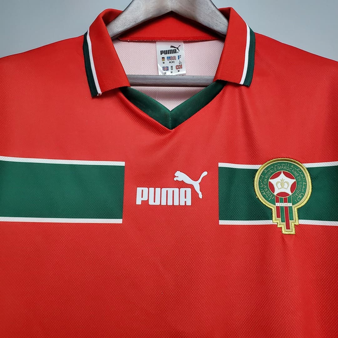 Maroc 1998 Maillot Domicile