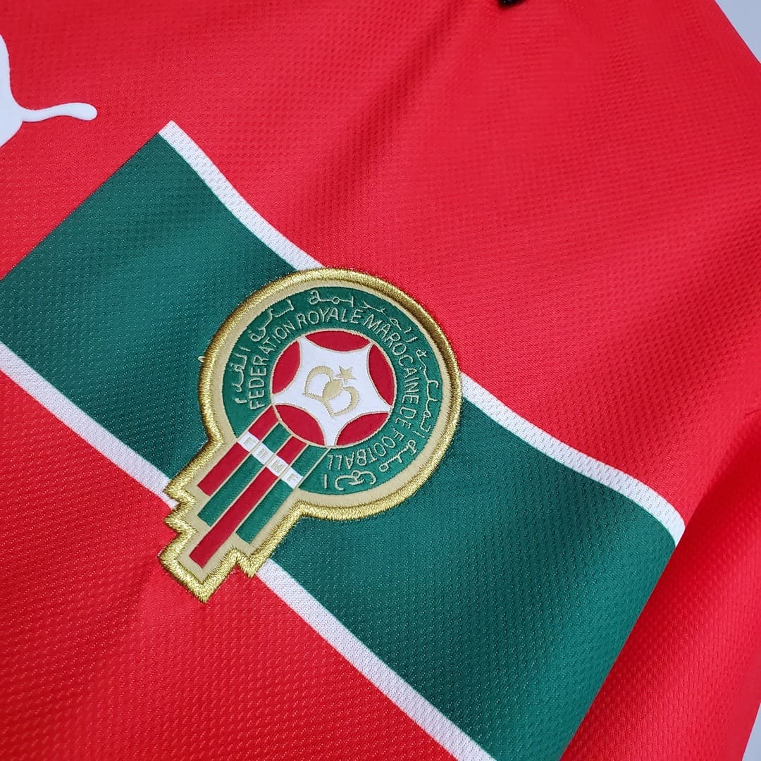 Maroc 1998 Maillot Domicile