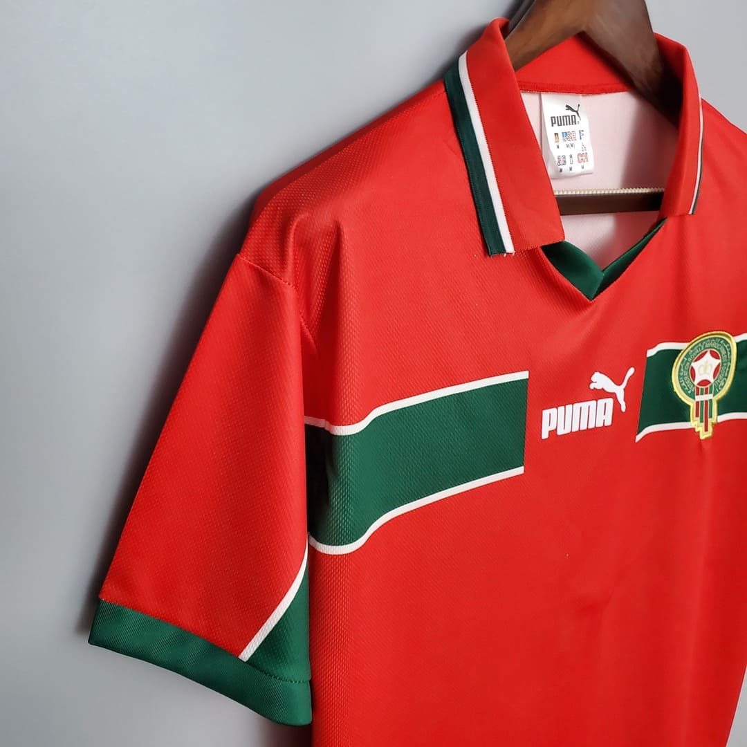 Maroc 1998 Maillot Domicile