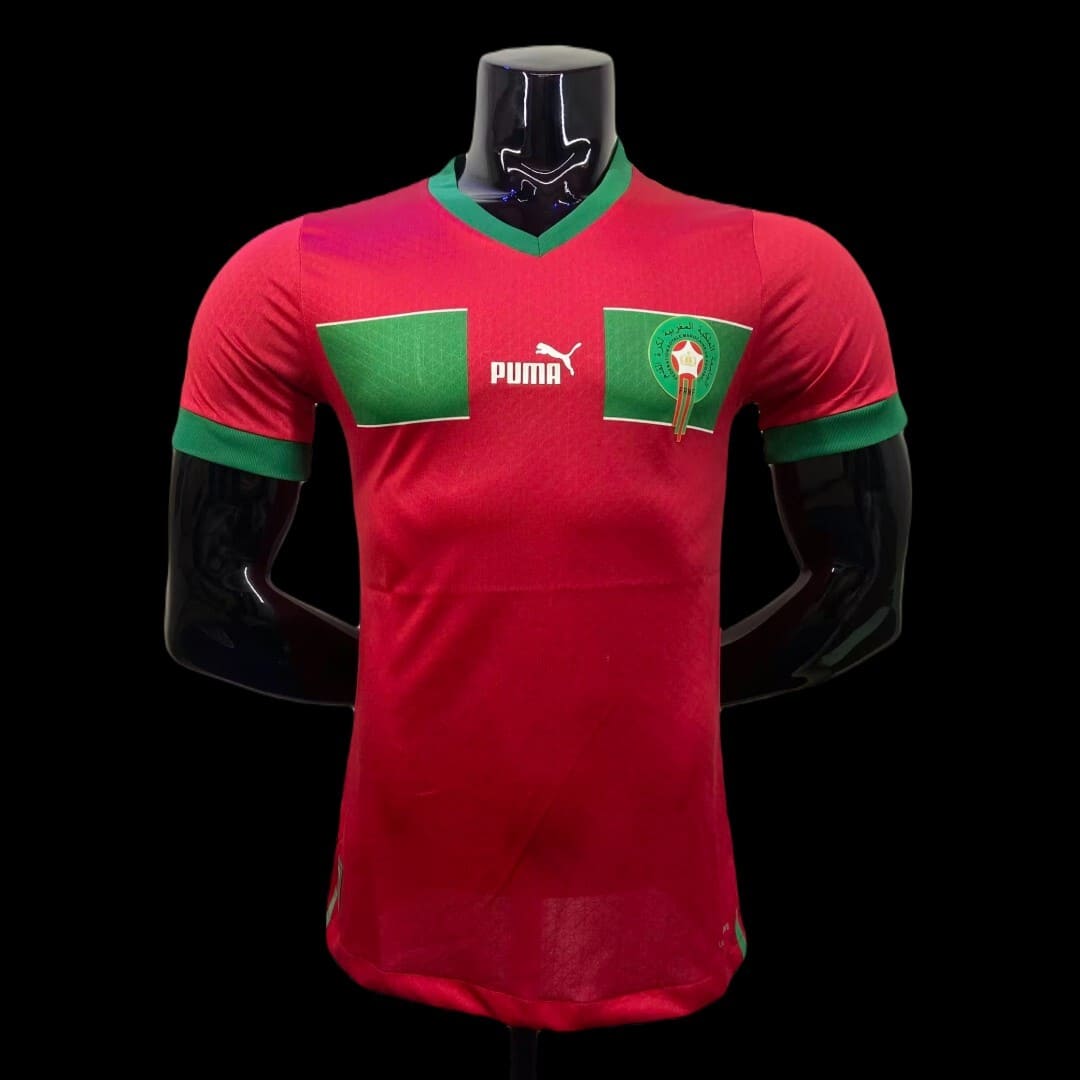 Maroc 2022 Maillot Domicile - Version Player