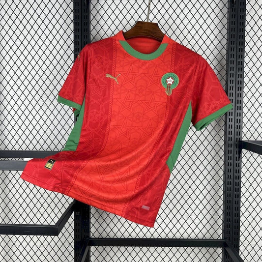 Maroc 2025 Maillot Domicile