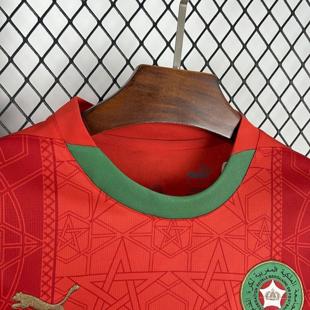 Maroc 2025 Maillot Domicile