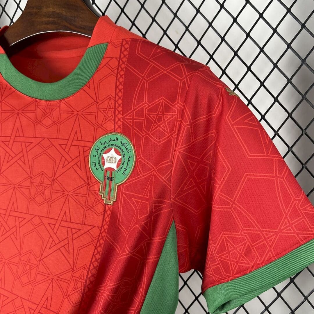 Maroc 2025 Maillot Domicile