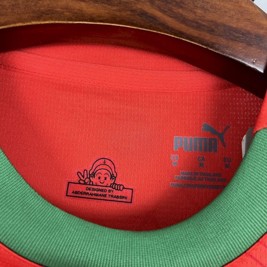 Maroc 2025 Maillot Domicile