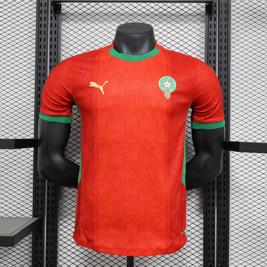 Maroc 2025 Maillot Domicile - Version Player
