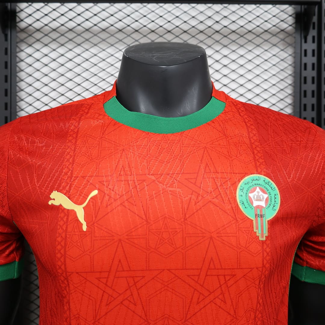 Maroc 2025 Maillot Domicile - Version Player