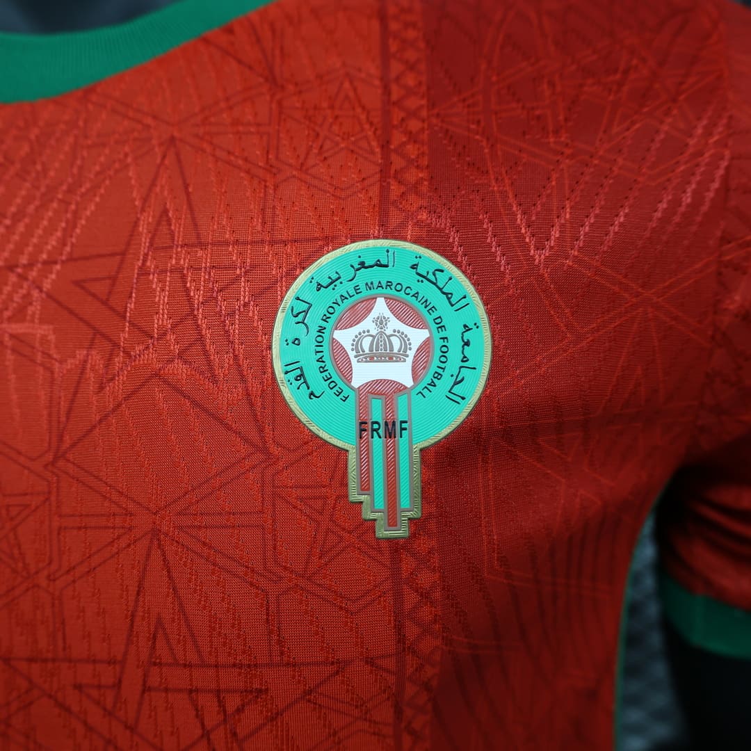 Maroc 2025 Maillot Domicile - Version Player