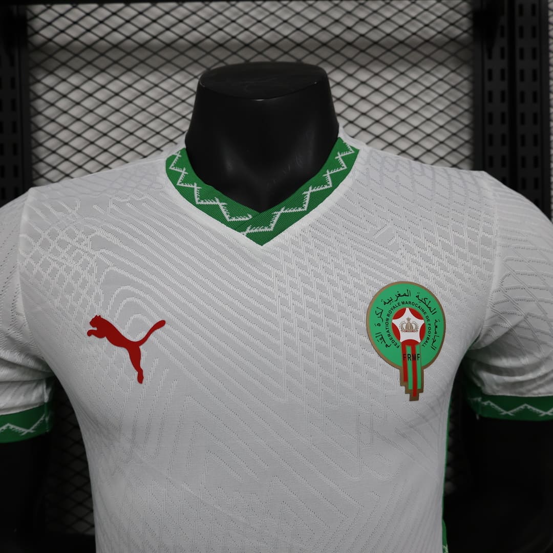 Maroc 2025 Maillot Extérieur - Version Player