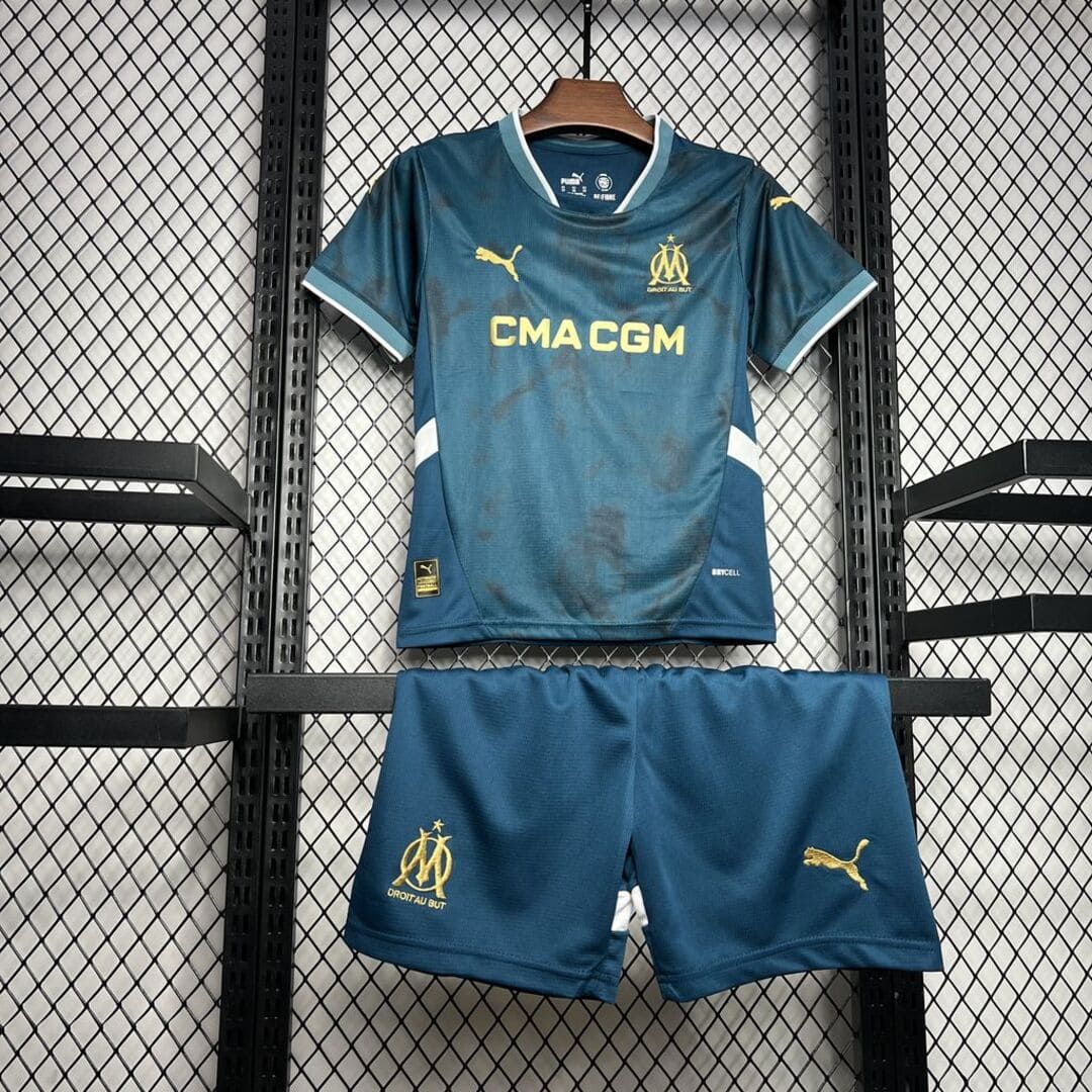 Olympique de Marseille 24/25 Extérieur Kit Enfant