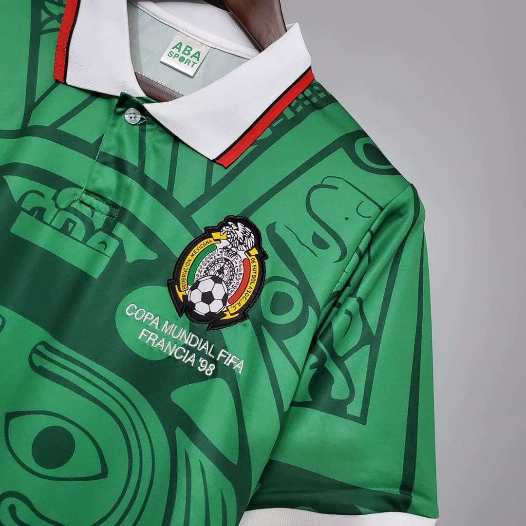 Mexique 1998 Maillot Domicile