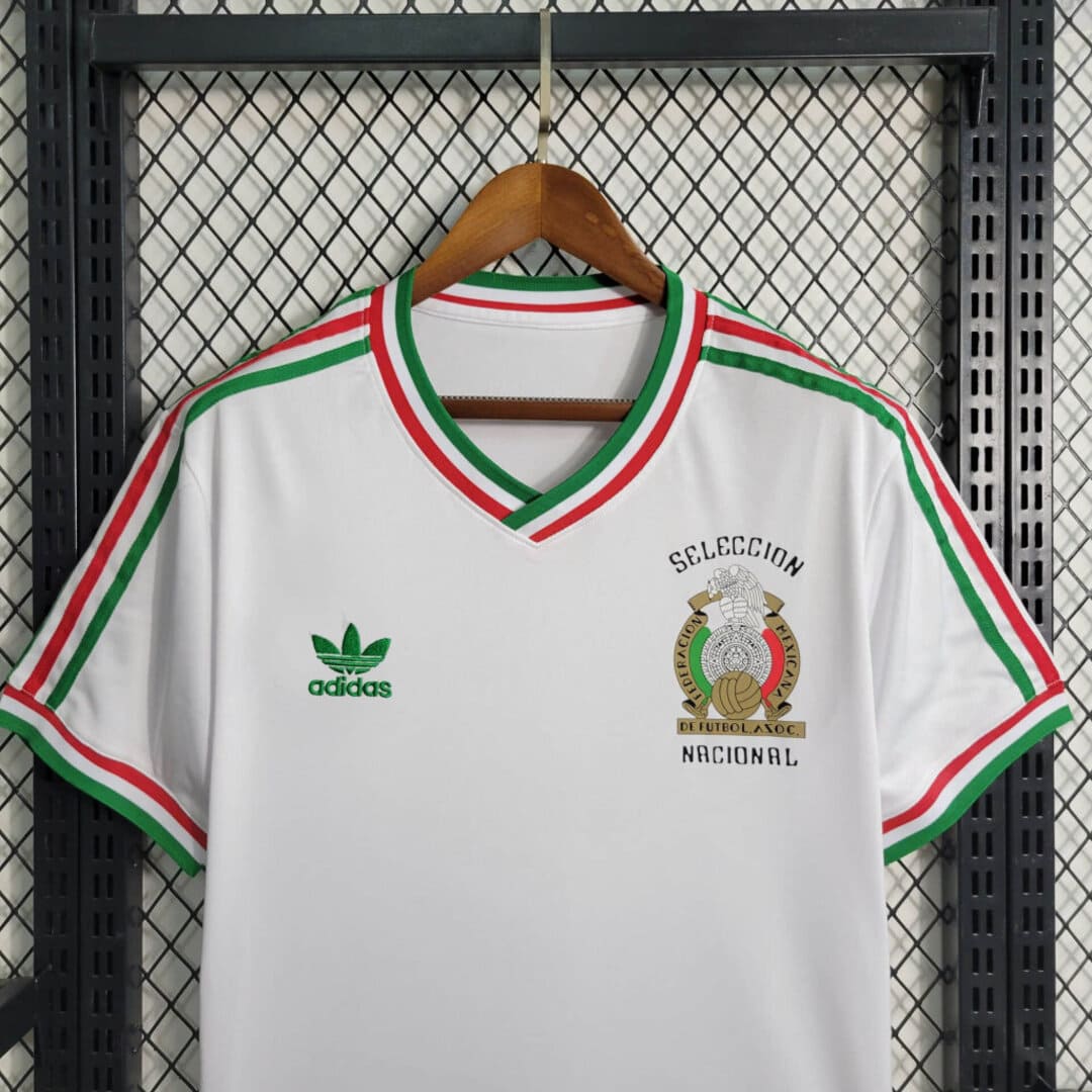 Mexique Maillot Vintage Blanc