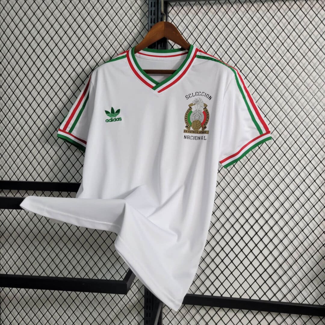 Mexique Maillot Vintage Blanc