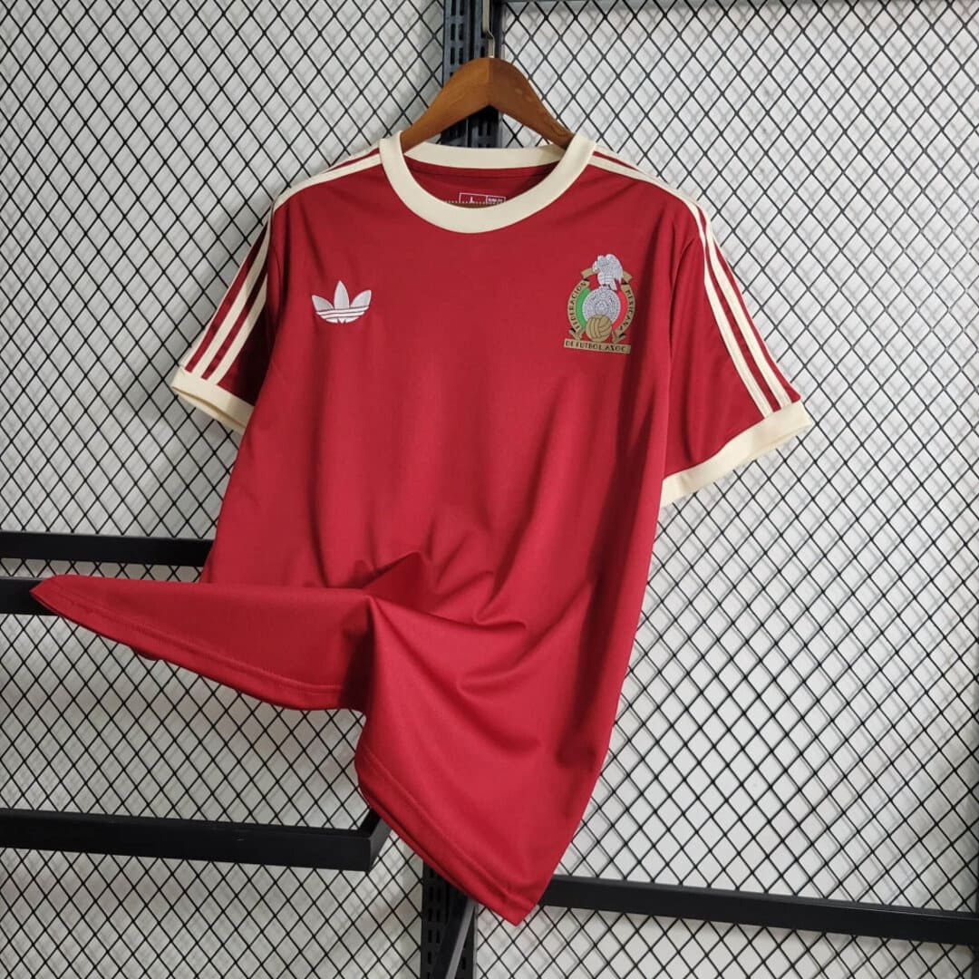 Mexique Maillot Vintage Rouge