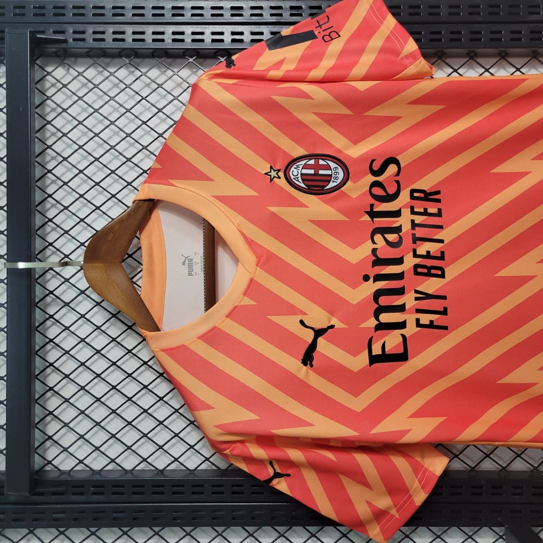 Milan AC 23/24 Maillot Gardien Orange