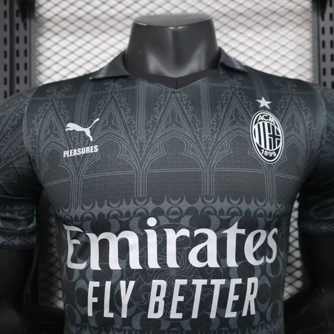 Milan AC 23/24 Maillot Spécial Noir - Version Player