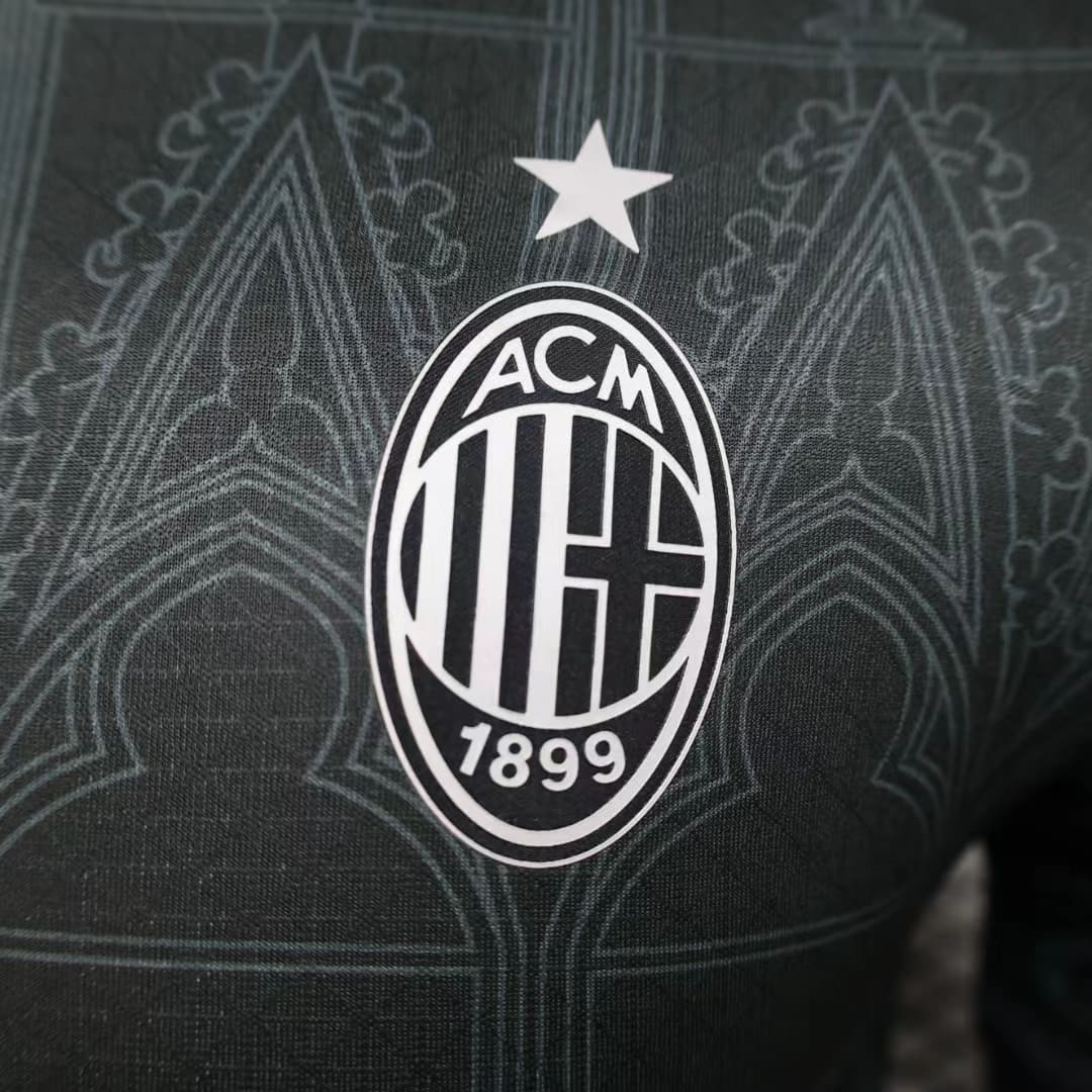 Milan AC 23/24 Maillot Spécial Noir - Version Player