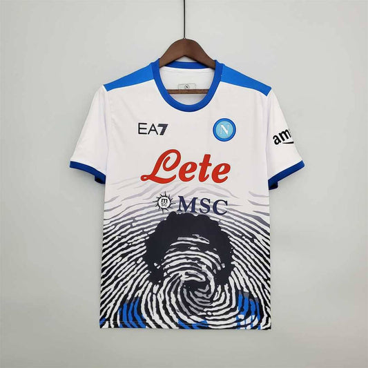 Napoli 21/22 Maillot Maradona Blanc