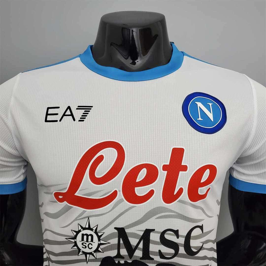 Napoli 21/22 Maillot Maradona Blanc - Version Player