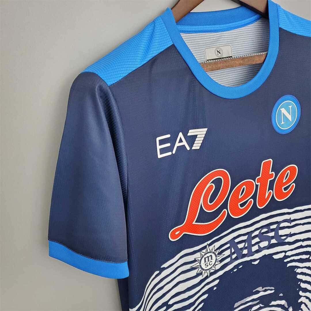 Napoli 21/22 Maillot Maradona Marine