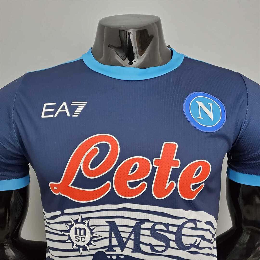 Napoli 21/22 Maillot Maradona Marine - Version Player