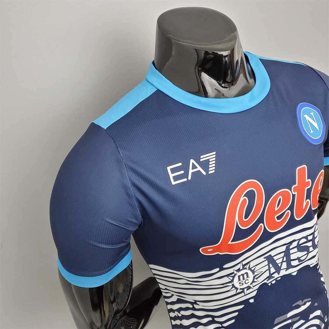 Napoli 21/22 Maillot Maradona Marine - Version Player