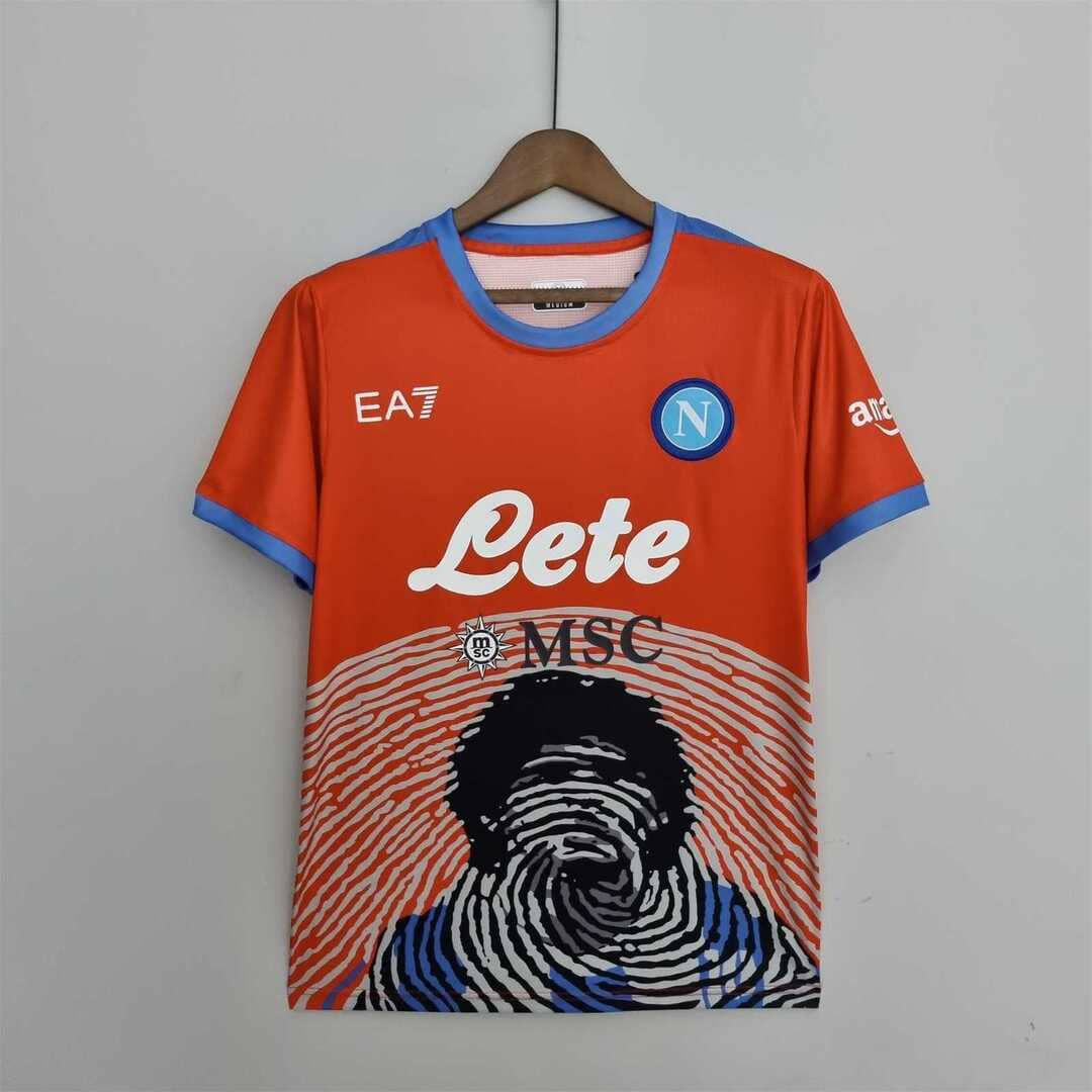 Napoli 21/22 Maillot Maradona Rouge