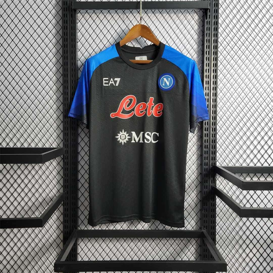 Napoli 22/23 Maillot Entrainement Noir