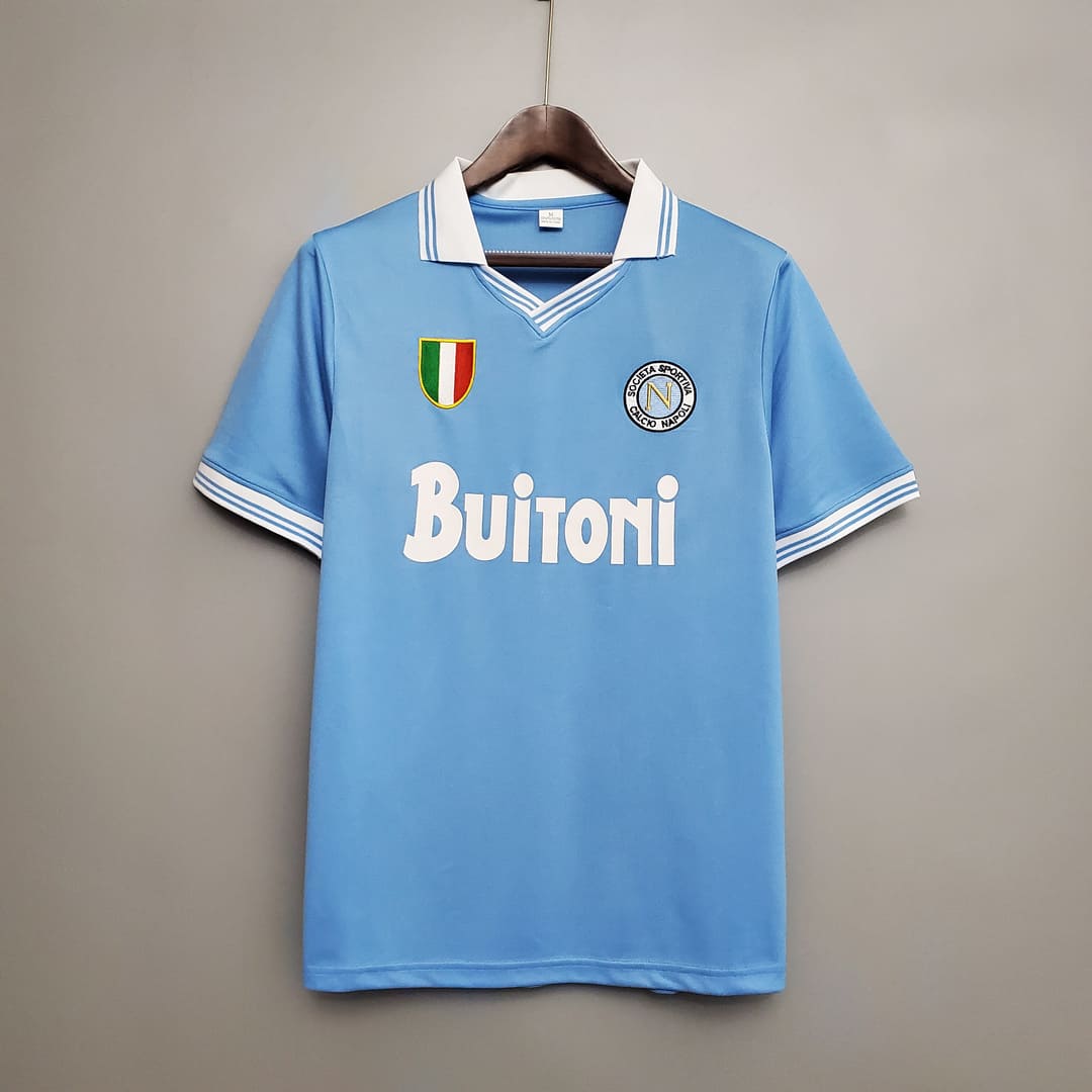 Napoli 86/87 Maillot Domicile