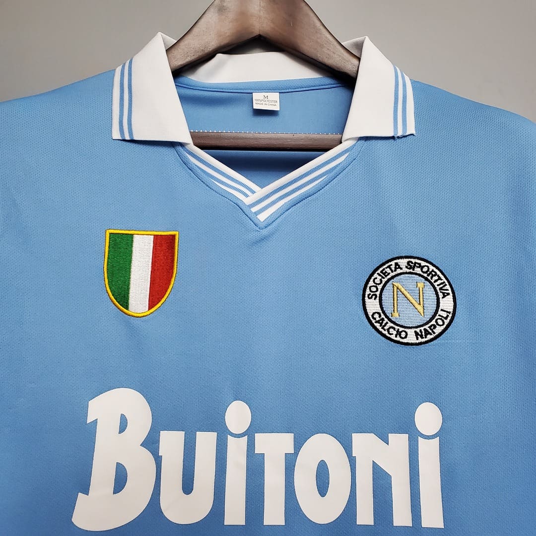 Napoli 86/87 Maillot Domicile