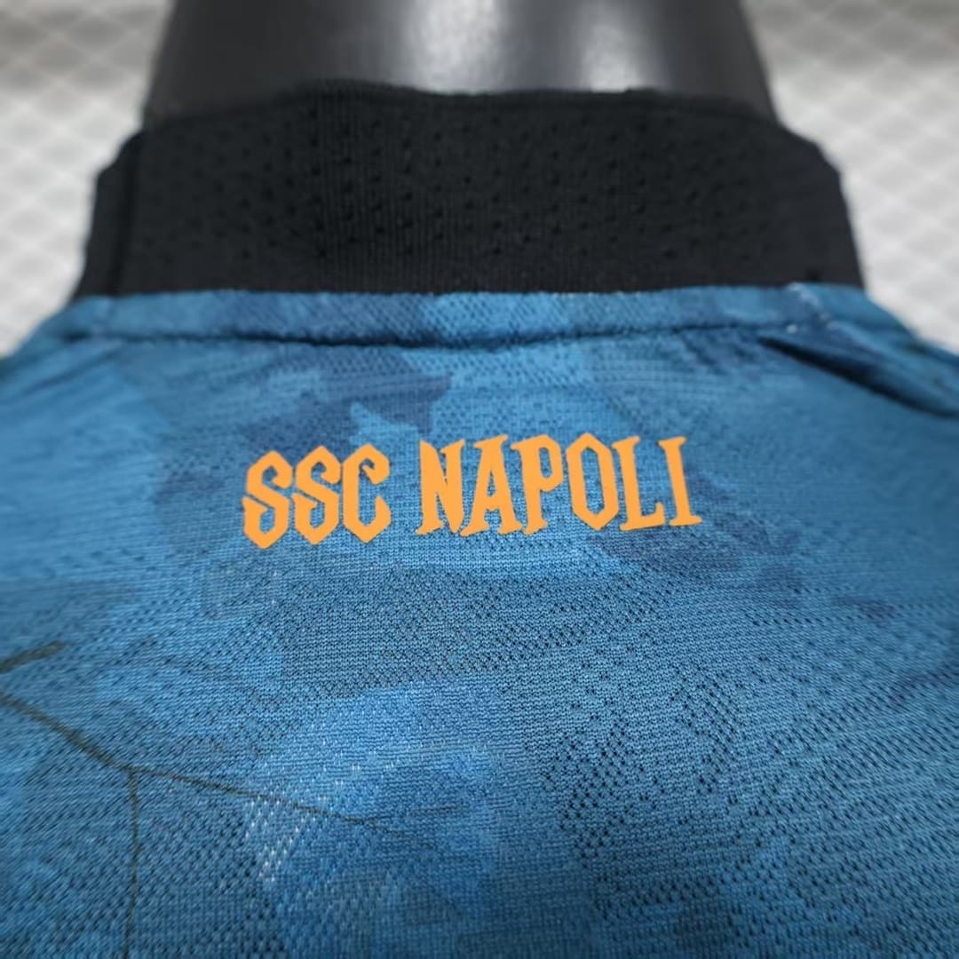 Napoli 25/26 Maillot Halloween Bleu - Version Player