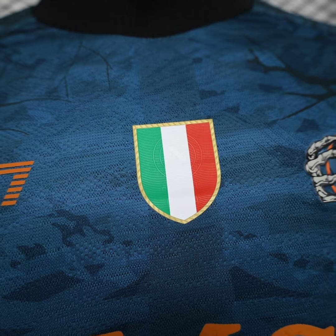 Napoli 25/26 Maillot Halloween Bleu - Version Player
