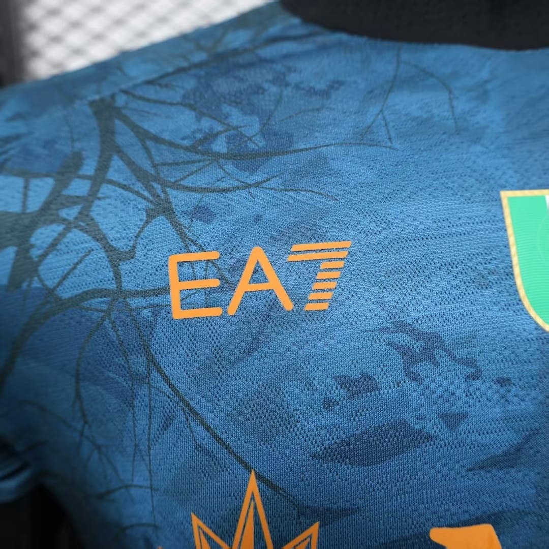 Napoli 25/26 Maillot Halloween Bleu - Version Player