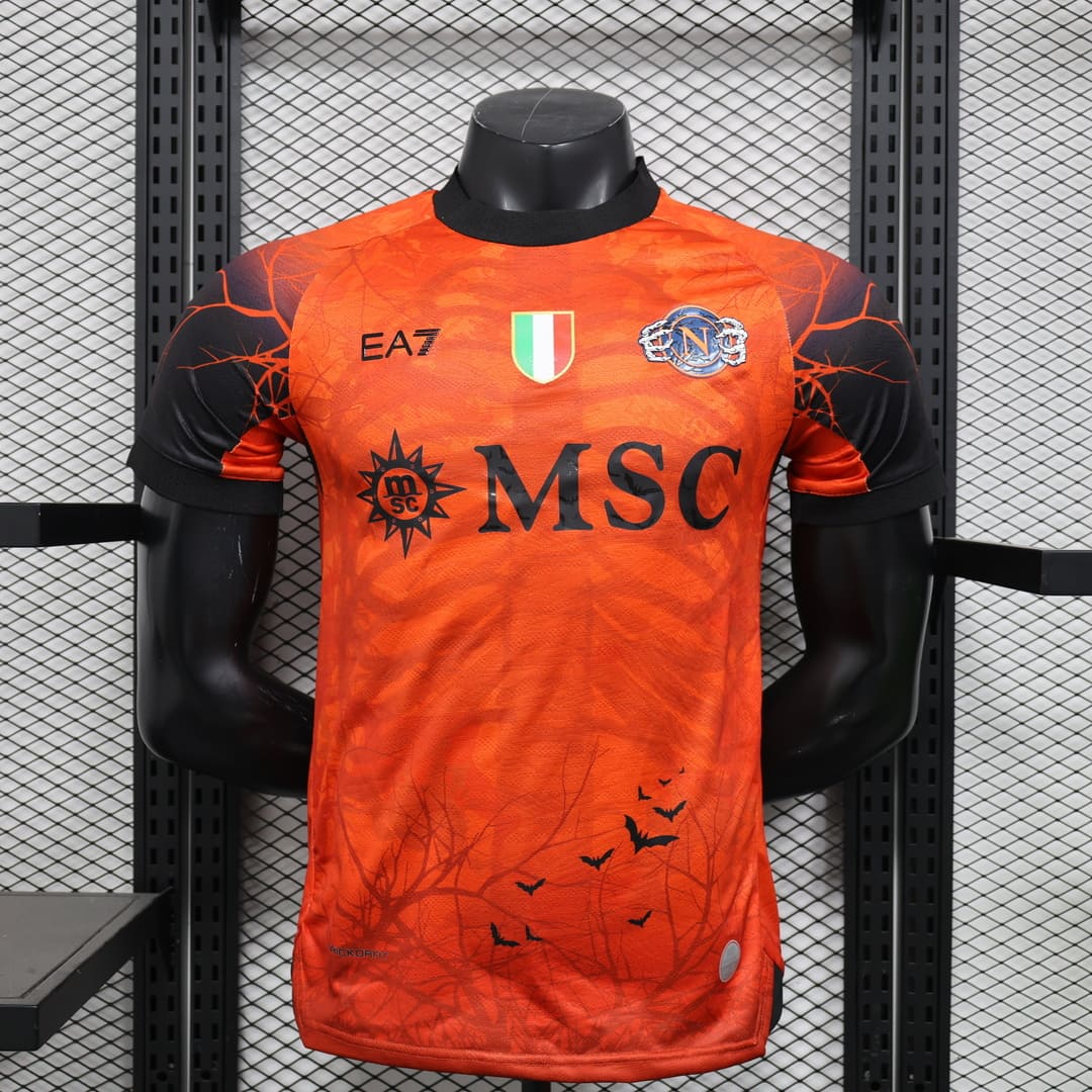 Napoli 25/26 Maillot Halloween Orange - Version Player