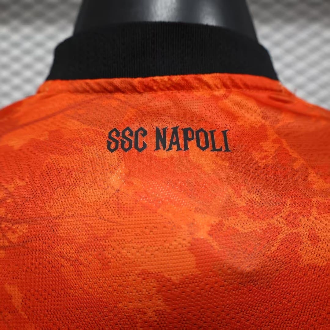 Napoli 25/26 Maillot Halloween Orange - Version Player