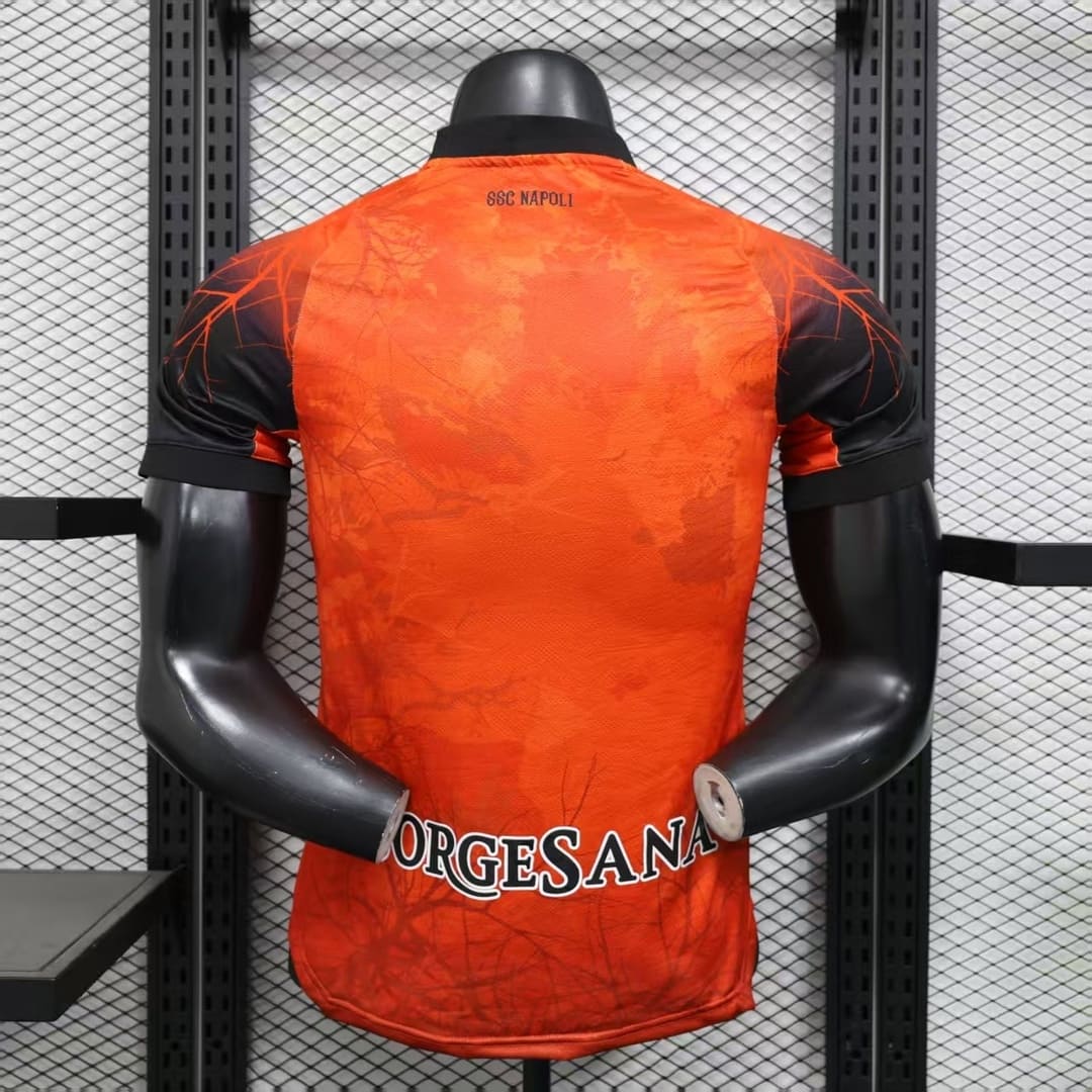 Napoli 25/26 Maillot Halloween Orange - Version Player