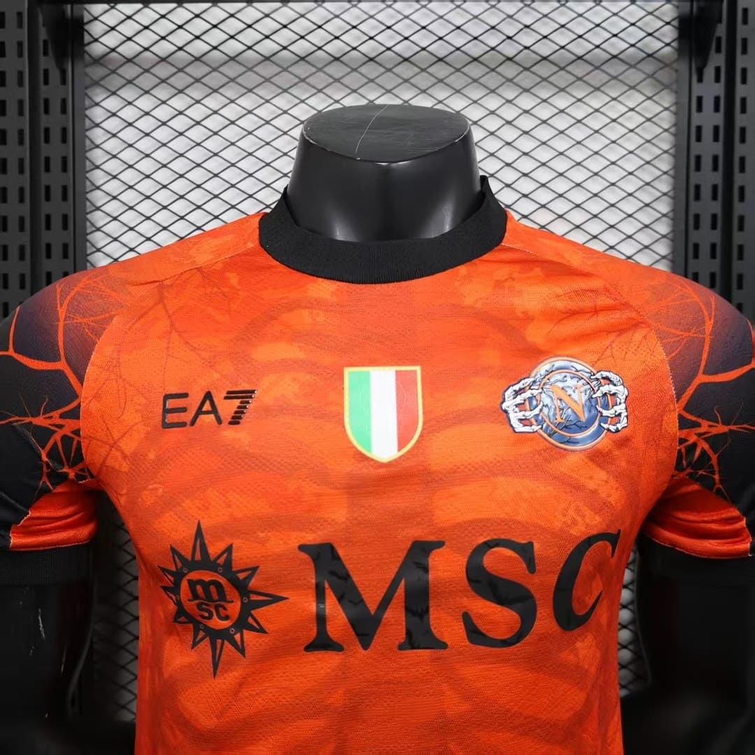 Napoli 25/26 Maillot Halloween Orange - Version Player
