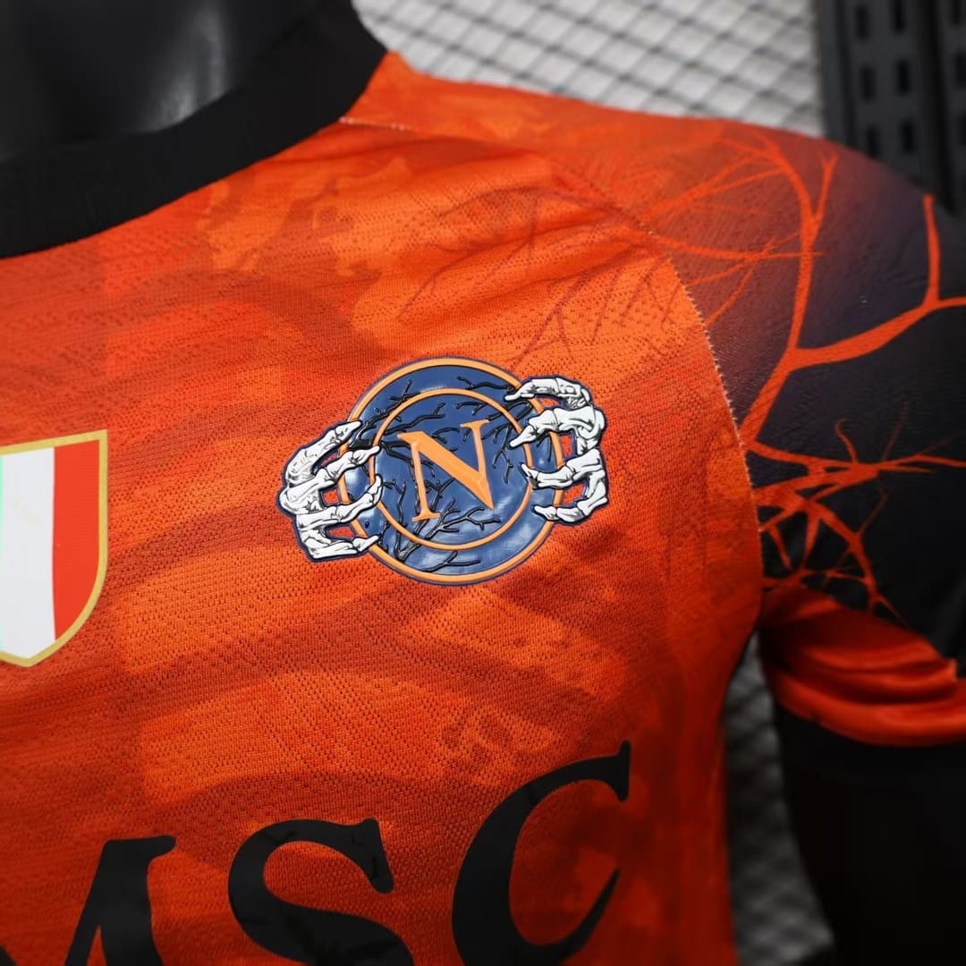 Napoli 25/26 Maillot Halloween Orange - Version Player
