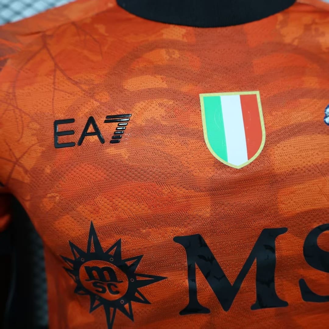 Napoli 25/26 Maillot Halloween Orange - Version Player