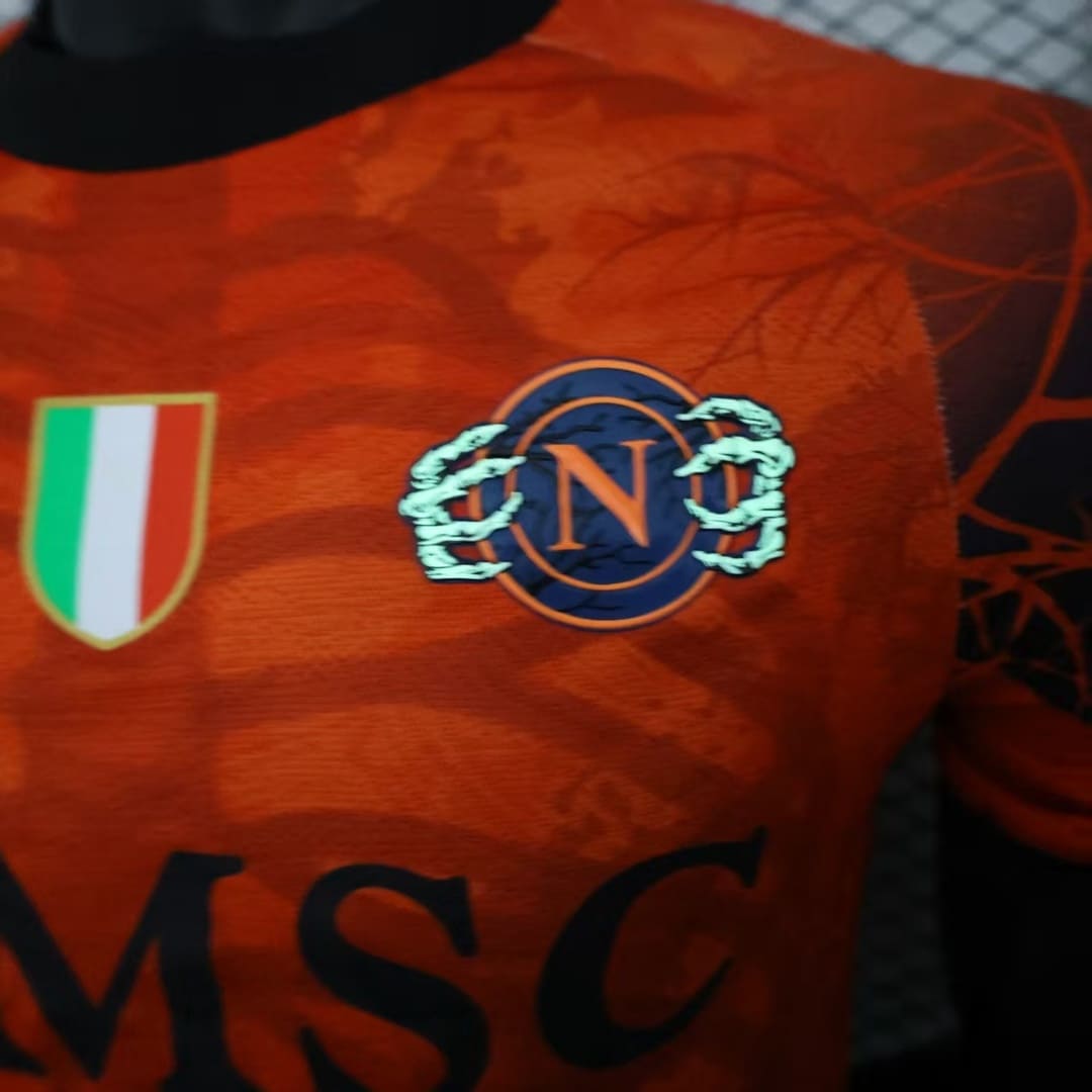 Napoli 25/26 Maillot Halloween Orange - Version Player