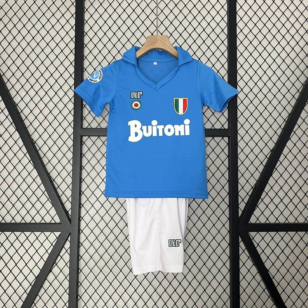 Napoli 87/88 Domicile Kit Enfant