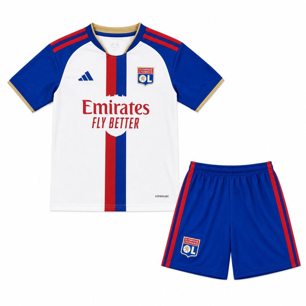 Lyon 26/27 Domicile Kit Enfant