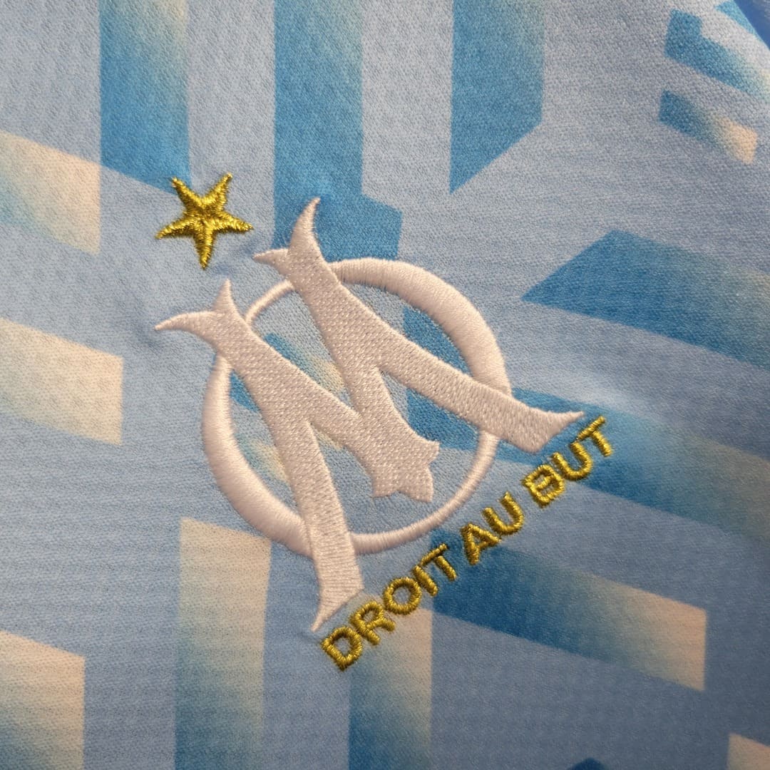 Marseille 23/24 Maillot Entrainement Bleu