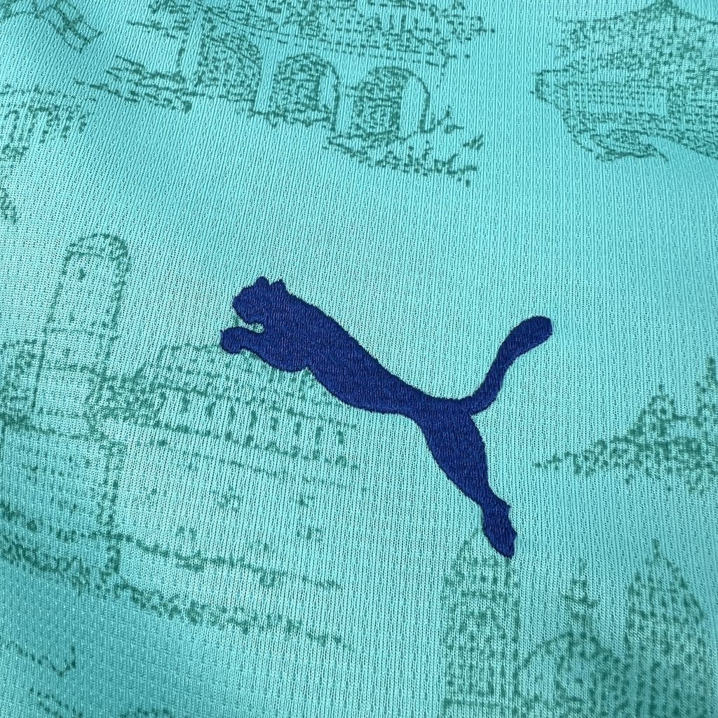 Marseille 25/26 Maillot Gardien Cyan