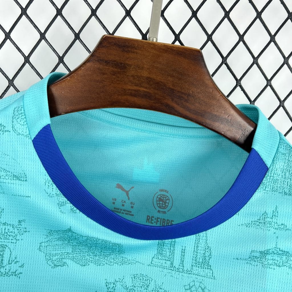 Marseille 25/26 Maillot Gardien Cyan