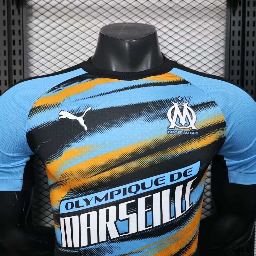 Marseille 25/26 Maillot Entrainement Orange - Version Player