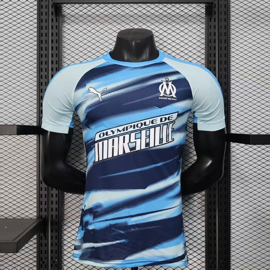Marseille 25/26 Maillot Entrainement Cyan - Version Player