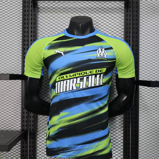 Marseille 25/26 Maillot Entrainement Vert - Version Player