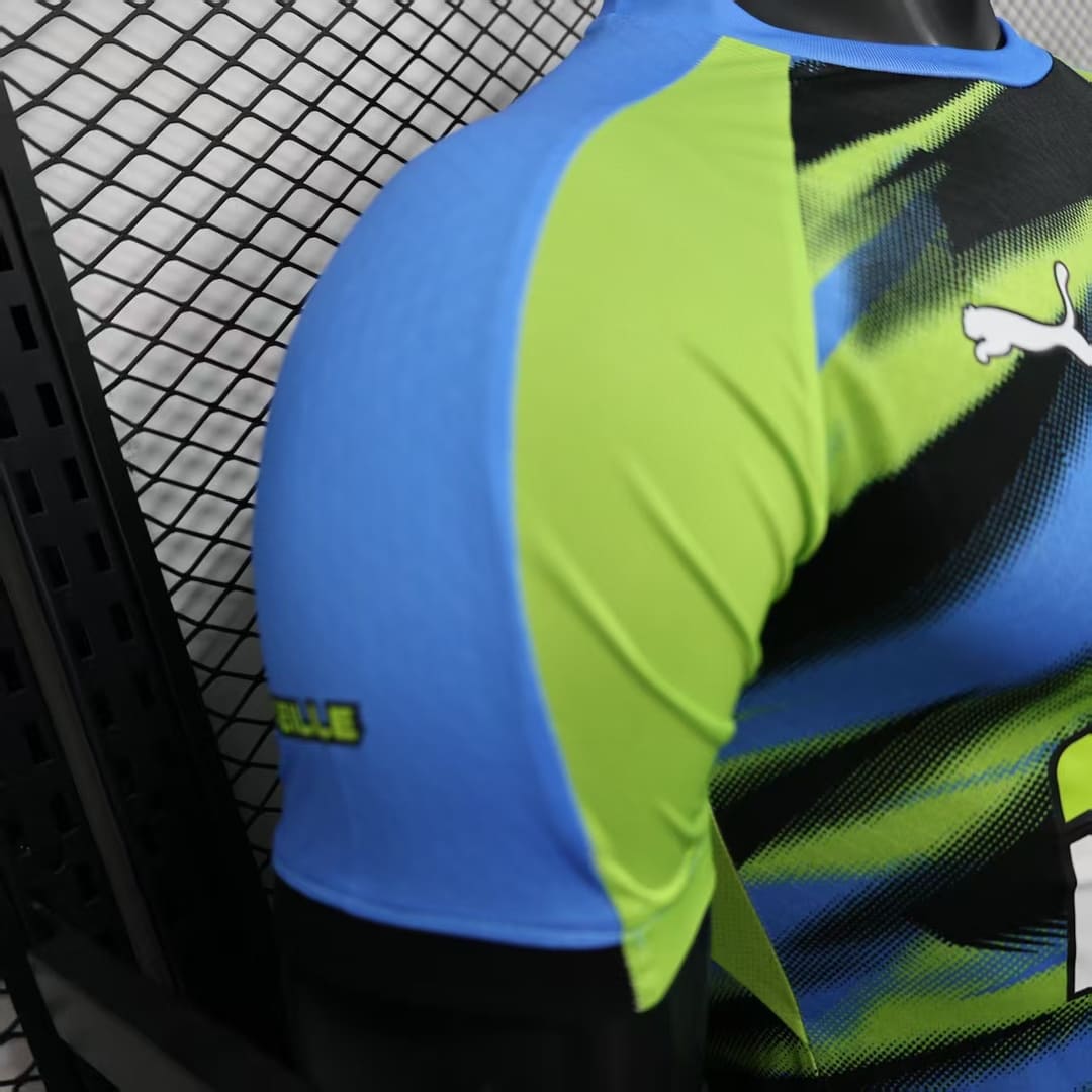 Marseille 25/26 Maillot Entrainement Vert - Version Player
