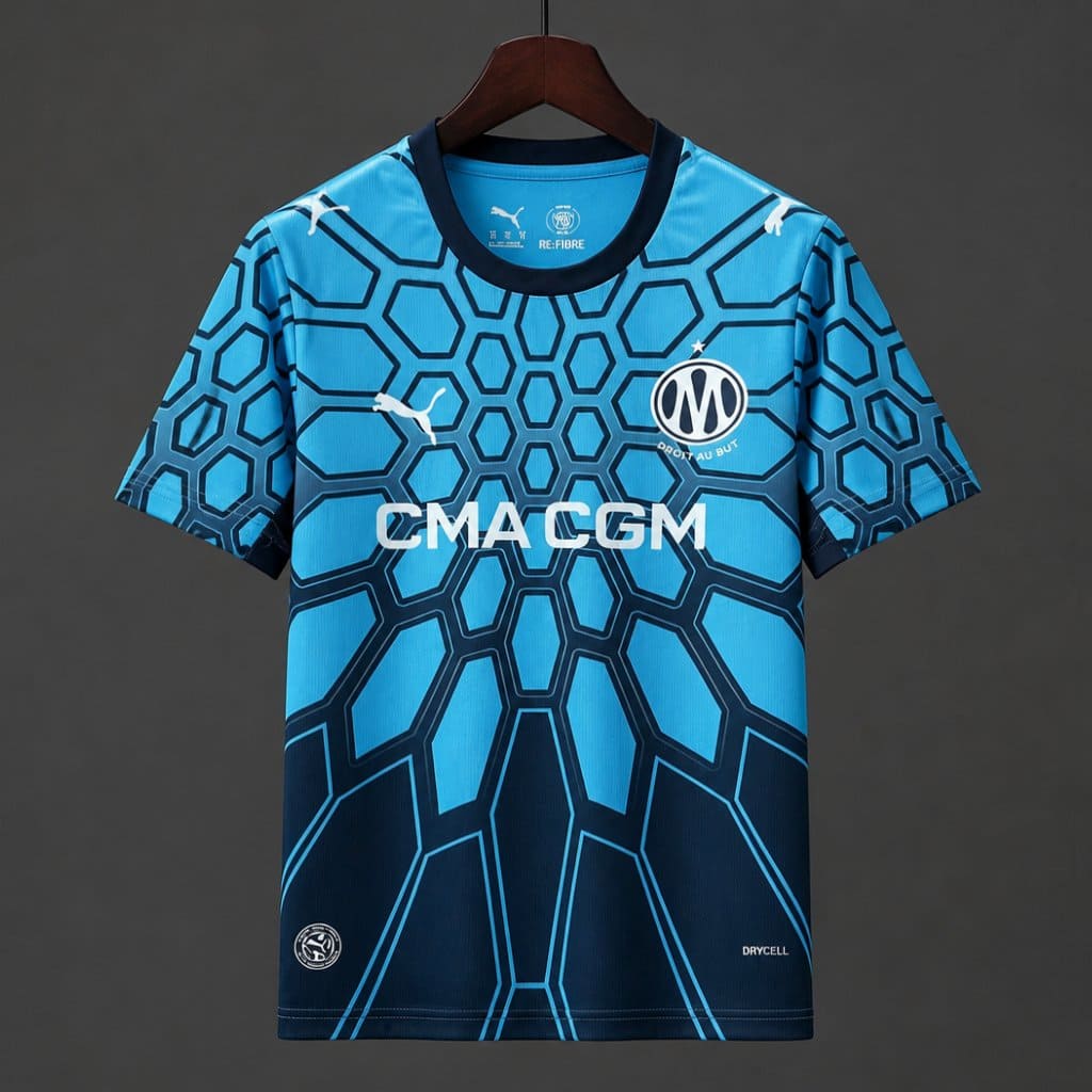 Marseille 26/27 Maillot Gardien Bleu