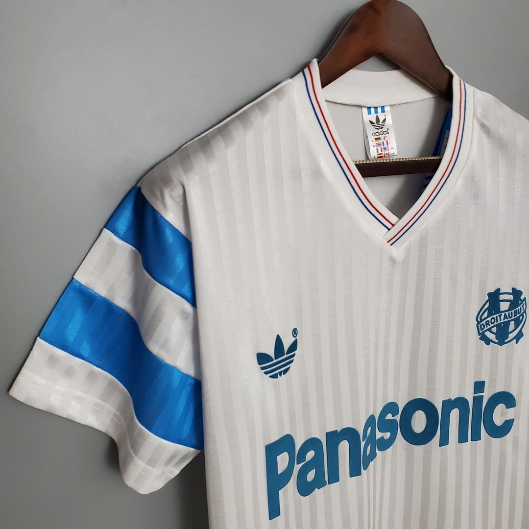 Marseille 1990/91 Maillot Domicile